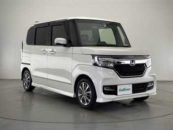 ホンダ Ｎ ＢＯＸ カスタム G EX ターボ ホンダセンシング 禁煙 純正8型ナビ TV 両側電動スライドドア