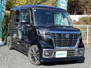 スズキ スペーシア カスタム HYBRID XS 社外ナビTV　バックカメラ　シートヒーター