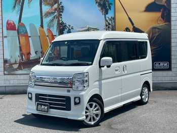 スズキ エブリィ ワゴン PZターボ スペシャル ハイルーフ 4WD 両側パワスラ 室内灯増設 純正ナビ