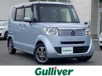 ホンダ Ｎ ＢＯＸ G Lパッケージ 禁煙車 HIDオートライト パワスラ 純アルミ