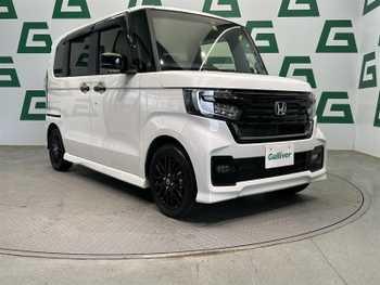 ホンダ Ｎ ＢＯＸ カスタム L ターボ スタイル+ブラック 社外ナビ ドラレコ Bカメラ 両側PS 電パ