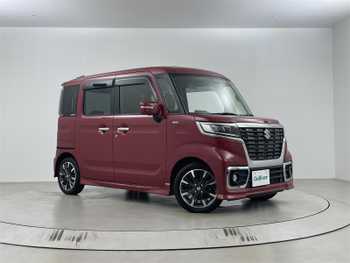 スズキ スペーシア カスタム HYBRID XS 純正8インチナビ 全方位カメラ ドラレコ