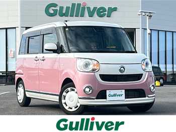 ダイハツ ムーヴ キャンバス G メイクアップ リミテッド　SAⅢ 1オーナー ナビ 全周囲 両側電動スライド