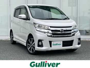 日産 デイズ ハイウェイスターG 社外7型ナビ　アラウンドビューモニター