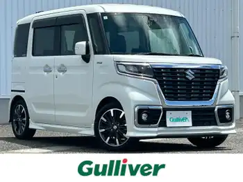 スズキ スペーシア カスタム HYBRID XS 社外ナビBカメラ前後ドラレコ両電動ドア