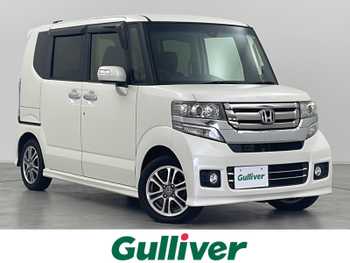 ホンダ Ｎ ＢＯＸ カスタム G Lパッケージ ナビ バックカメラ 衝突被害軽減機能 禁煙