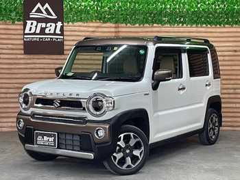 スズキ ハスラー Jスタイル Ⅱ ターボ 4WD衝突軽減ブレーキ ナビ シートヒーター