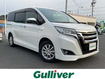 トヨタ エスクァイア ハイブリッド Gi 禁煙車 両側パワスラ 天吊モニター HDMI