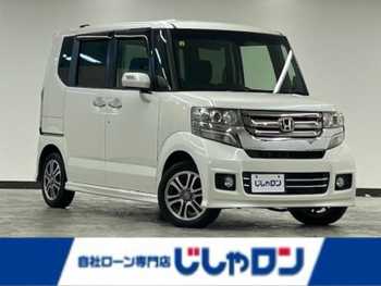 ホンダ Ｎ ＢＯＸ カスタム G Lパッケージ 純正ナビ 片側電動 衝突軽減 ETC