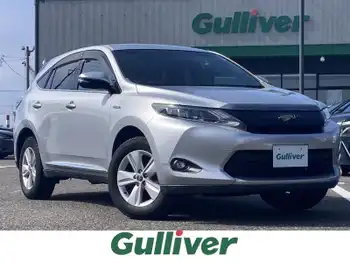 トヨタ ハリアー ハイブリッド グランド ディーラーOPナビ　ETC 4WD スペアキー