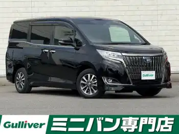 トヨタ エスクァイア ハイブリッド Gi プレミアムパッケージ ブラックテーラード 純正10型SDナビ 禁煙車 トヨタセーフ ETC