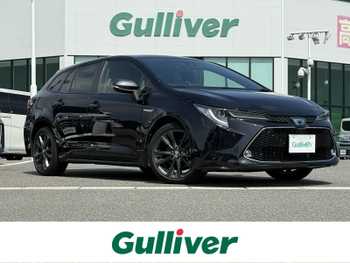 トヨタ カローラツーリング ハイブリッド ダブルバイビー 純正9型DA　Car play　黒半革　Bカメラ