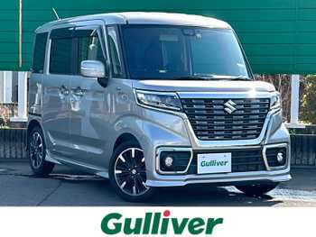 スズキ スペーシア カスタム HYBRID XS 禁煙車　社外ナビ　バックカメラ　フルセグ