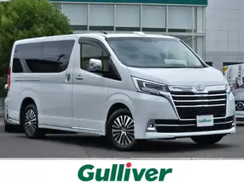 トヨタ グランエース プレミアム ターボ　ETC　クルコン　後席モニター