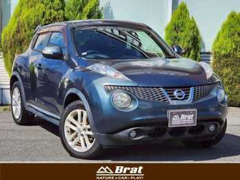 日産 ジューク 16GT FOUR 切替4WD 社外ナビ CD/DVD/BT/フルセグ