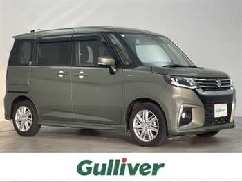 スズキ ソリオ HV MZ 純正9型ナビ 全周囲 両側電動ドア HUD LED