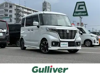 スズキ スペーシア カスタム HYBRID XS 全方位カメラ　HUD　両側パワスラ　ナビ