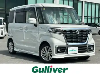 スズキ スペーシア カスタム HYBRID GS 7インチ社外ナビ  片側パワースライドドア