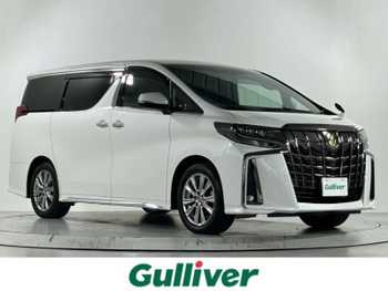 トヨタ アルファード S タイプゴールドⅡ 純正9型DA 後席モニター 両側電動ドア ETC