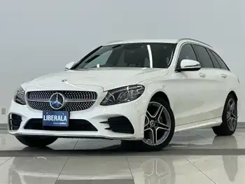 メルセデス・ベンツ Ｃ２２０ｄ ステーションワゴン アバンギャルドAMGライン 純正ナビ　エアサス　マルチビームLED