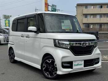 ホンダ Ｎ ＢＯＸ カスタム G L ターボ ホンダセンシング ワンオーナー 純正ナビ フルセグ 両側電動