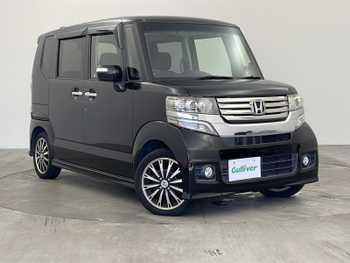 ホンダ Ｎ ＢＯＸ カスタム G ターボパッケージ ナビTV バックカメラ 両側パワスラ ETC