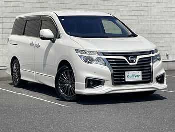日産 エルグランド 250HWS プレミアム アーバンクロム 純正エアロ　後席モニター　ETC　両側Pスラ