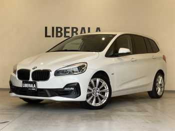 ＢＭＷ ２１８ｉ グランツアラー 純正ナビ Bカメラ 半革 シートH LED PDC