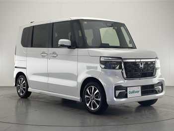 ホンダ Ｎ ＢＯＸ カスタム 禁煙車 純正8型ナビTV 左側電動スライド
