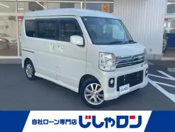 スズキ エブリィ ワゴン PZターボ ハイルーフ 衝突軽減B 社外ナビ 片側電動 ETC スマキー