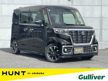 スズキ スペーシア カスタム HYBRID XS ターボ 純正ナビ 全方位カメラ ETC 両側パワスラ