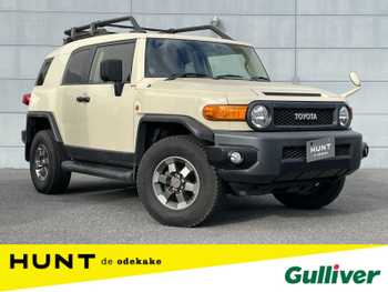 トヨタ ＦＪクルーザー ファイナルエディション ルーフキャリア TRDホイール 社外ナビ ETC