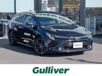 トヨタ カローラツーリング ハイブリッド ダブルバイビー 純正9インチナビ/バックカメラ/クルコン