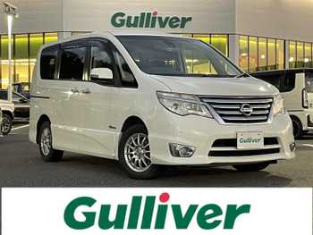 日産 セレナ ハイウェイS G S HV Aセーフ 全周囲両側パワスラ純正ナビTVETC純正AW