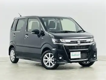 スズキ ワゴンＲ カスタムＺ HYBRID ZX 衝突軽減/社外ナビ/シートヒーター/純正AW