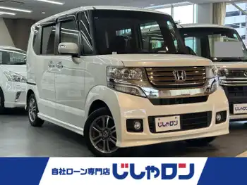 ホンダ Ｎ ＢＯＸ カスタム G ナビ ETC 両パワスラ