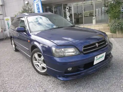 カタログ画像：レガシィツーリングワゴン （LEGACY TOURING WAGON） ２５０Ｔ－Ｂ 1998年6月 GF-BH9 2500cc バイオレットブルー・マイカ 燃費11.4km / l メイン（その他）