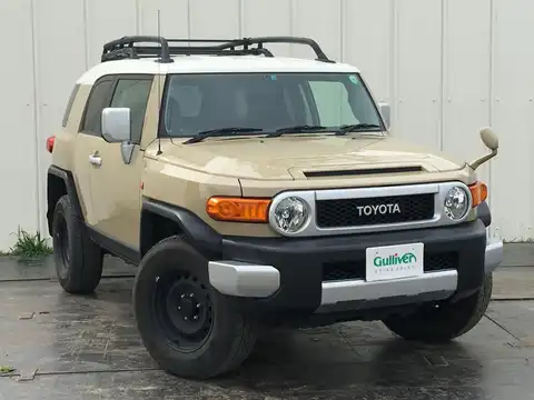 カタログ画像：ＦＪクルーザー （FJ CRUISER） ベースグレード 2010年12月 CBA-GSJ15W 4000cc ツートーン ベージュ 燃費8.4km / l メイン（その他）