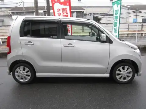 カタログ画像：ワゴンＲ （WAGON R） ＦＸリミテッド 2012年1月 DBA-MH23S 660cc シルキーシルバーメタリック 燃費21.0km / l 外装