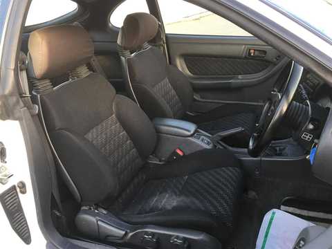 カタログ画像：セリカ （CELICA） ＧＴ－ＦＯＵＲ ＲＣ 1991年9月 E-ST185H 2000cc スーパーホワイトⅡ 燃費10.0km / l 内装