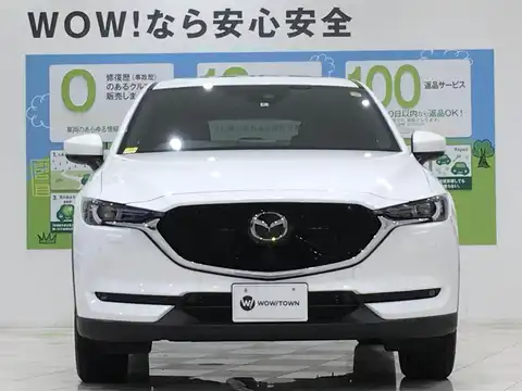 カタログ画像：ＣＸ－５ （CX-5） ＸＤ １００周年特別記念車 2020年7月 3DA-KF2P 2200cc スノーフレイクホワイトパールマイカ 燃費16.6km / l フロント