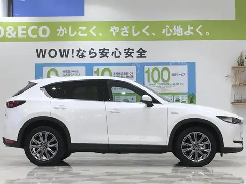 カタログ画像：ＣＸ－５ （CX-5） ＸＤ １００周年特別記念車 2020年7月 3DA-KF2P 2200cc スノーフレイクホワイトパールマイカ 燃費16.6km / l 外装