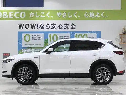 カタログ画像：ＣＸ－５ （CX-5） ＸＤ １００周年特別記念車 2020年12月 3DA-KF2P 2200cc スノーフレイクホワイトパールマイカ 燃費16.6km / l 外装