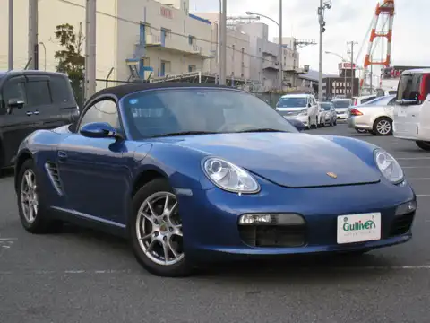 カタログ画像：ボクスター （BOXSTER） ボクスターＳ 2005年8月 GH-98726 3200cc ラピスブルーメタリックorコバルトブルーメタリック 燃費8.6km / l メイン（その他）