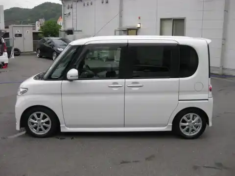 カタログ画像：タント （TANTO） カスタムＸ 2009年12月 CBA-L385S 660cc パールホワイトⅢ 燃費18.0km / l 外装