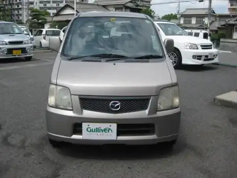 カタログ画像：ＡＺワゴン （AZ-WAGON） ＦＭ－Ｇターボ 2002年9月 TA-MD22S 660cc シルキーシルバーメタリック 燃費16.8km / l フロント