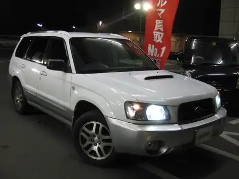 カタログ画像：フォレスター （FORESTER） ＸＴ Ｌ．Ｌ．Ｂｅａｎエディション 2004年2月 TA-SG5 2000cc ピュアホワイト／プレミアムシルバー・メタリック 燃費13.0km / l メイン（その他）