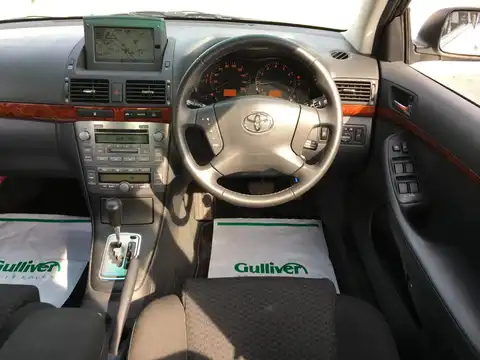 カタログ画像：アベンシスセダン （AVENSIS SEDAN） Ｌｉ 2004年4月 CBA-AZT250 2000cc ライトオリーブマイカメタリック 燃費13.0km / l 内装