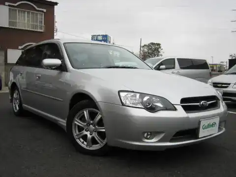 カタログ画像：レガシィツーリングワゴン （LEGACY TOURING WAGON） ２．０ｉ Ｂスポーツ 2005年5月 CBA-BP5 2000cc ブリリアントシルバー・メタリック 燃費14.0km / l メイン（その他）