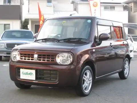 カタログ画像：アルトラパン （ALTO LAPIN） Ｇ 2008年11月 DBA-HE22S 660cc マルーンブラウンパール 燃費20.5km / l 外装